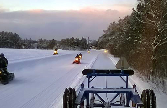 TASA History | Upper Peninsula Snowmobiling History | Tahquamenon